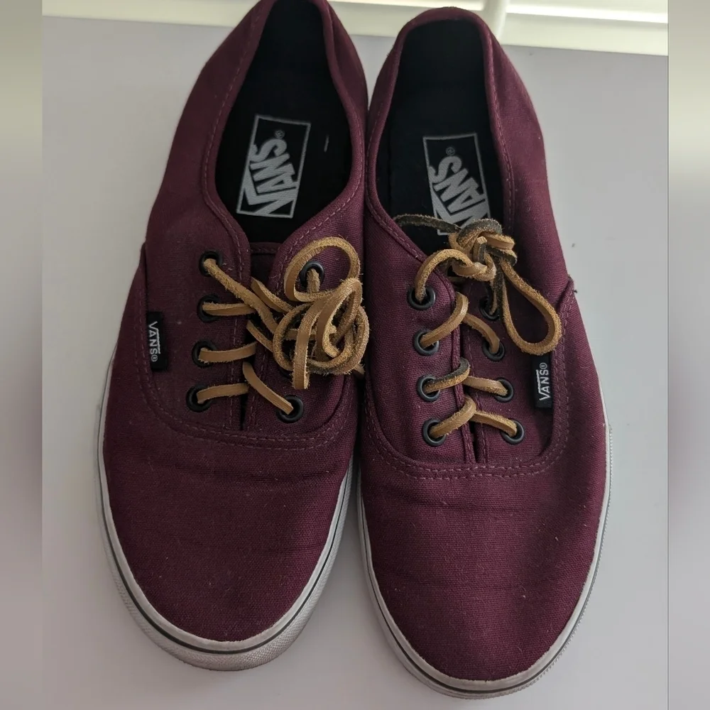 🥁 Vans Port Royalle Authentic Maroon Sneakers